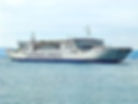 The Ferry between Split and Supetar on Brac Island Croatia.