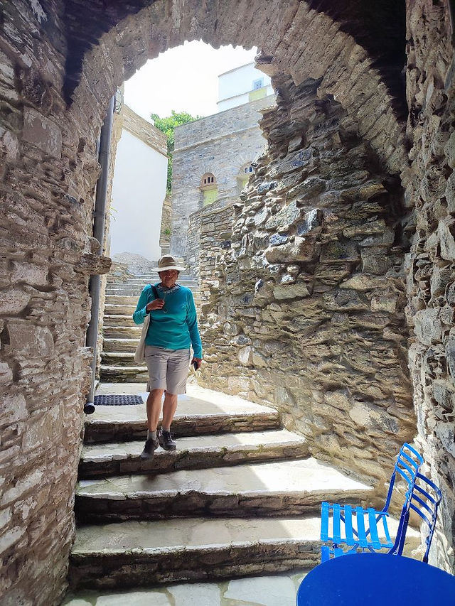 Tripotamos on Tinos, Greece.