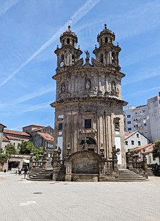  Igreja de la Peregrina in Pontevedra, Spain.