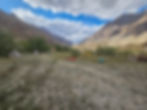 Our campsite in Hanumil whilst doing the Zanskar trek