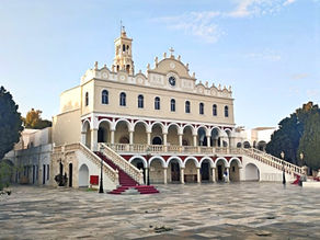 Panayia Evangelistria Church on Tinos Island