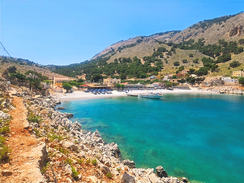 Marathounda Beach on Symi