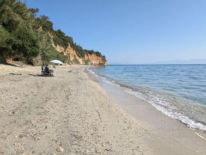 Beach at Koroni, Greece