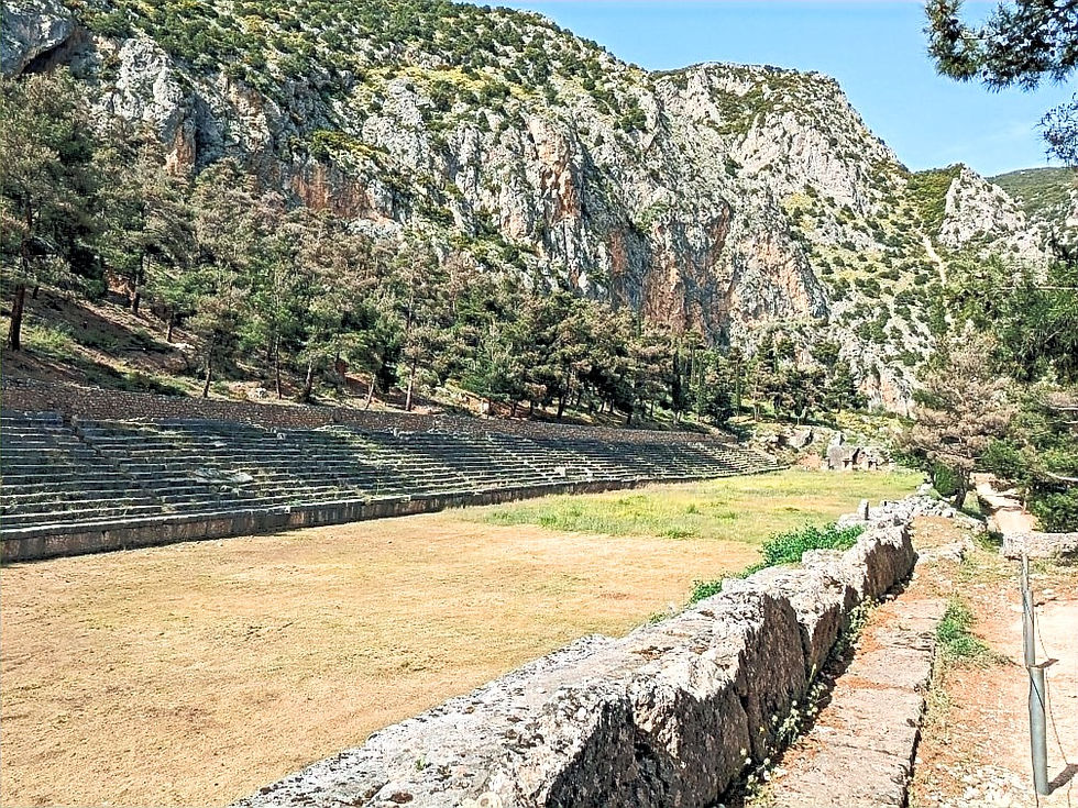 The Stadium at Delphi, Greece