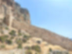 The Eastern Wall at Monemvasia, Greece.