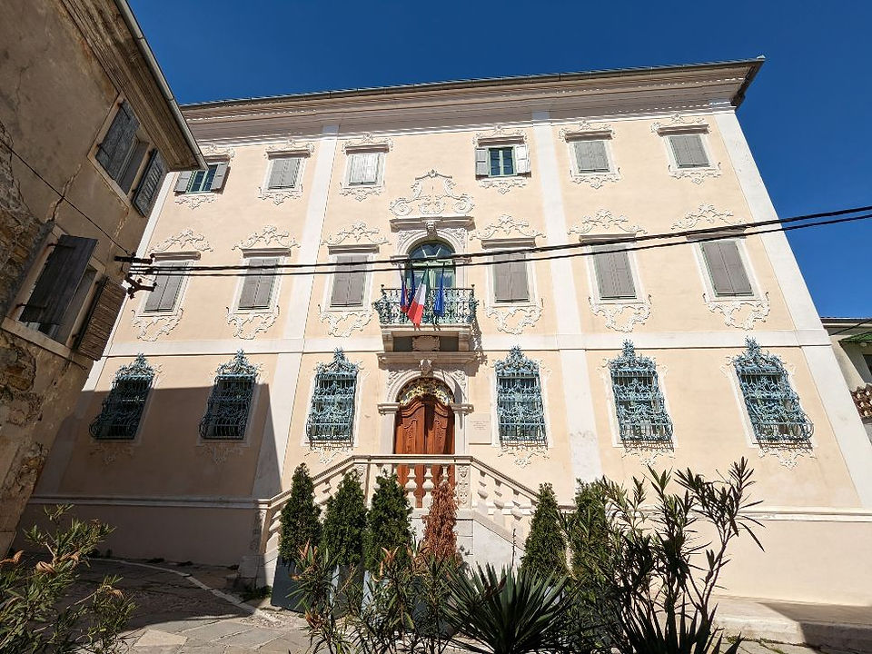The Besenghi degli Ughi Palace at Koper, Slovenia.