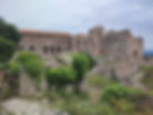 The Palace of the Despots at Mystras in Greece.