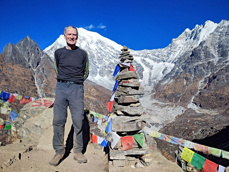 The Lower Summit of Kyanjin Ri. The hike up Kyanjin Ri is one of several excellent day hikes while on the Langtang trek.