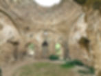 The interior of Acrocorinth Mosque, Greece.