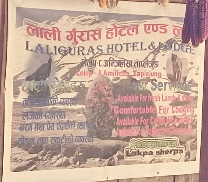 Laliguras Hotel & Lodge on the Kanchenjunga trek