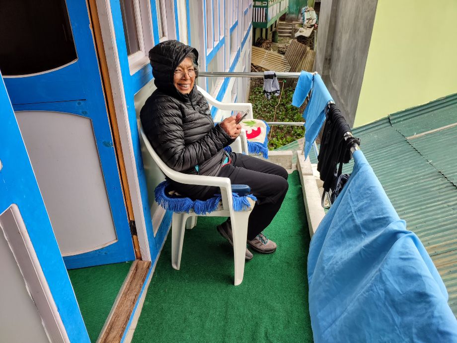 The AD Friendship Lodge in Namche Bazaar.