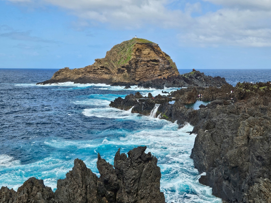 View at Porto Moniz in Madeira