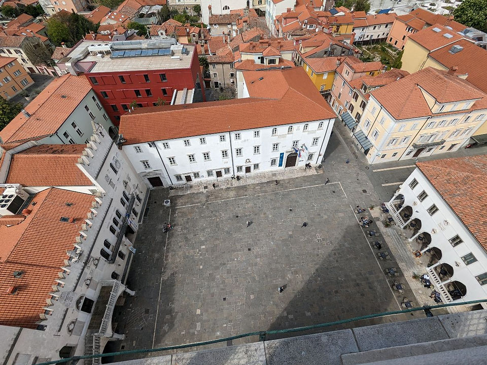 View of Titov Trg at Koper, Slovenia
