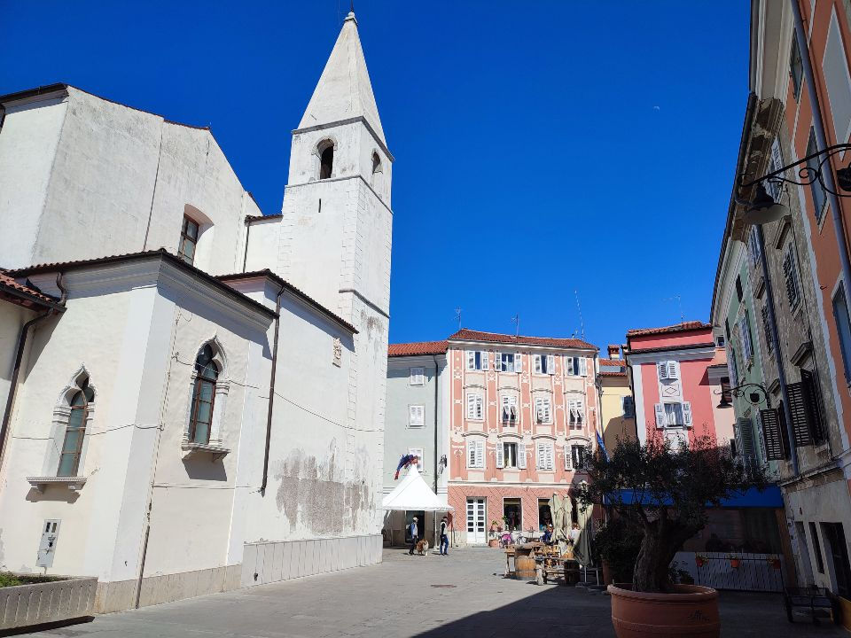 A Square at Izola, Slovenia