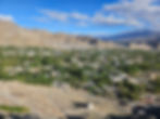 View from Shanti Stupa in Leh, Ladakh
