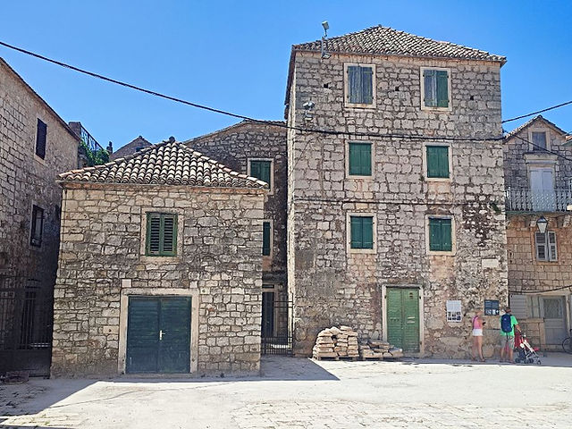 Stari Grad on the island of Hvar, Croatia.