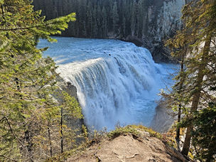Wapta Falls in Yoho National Park