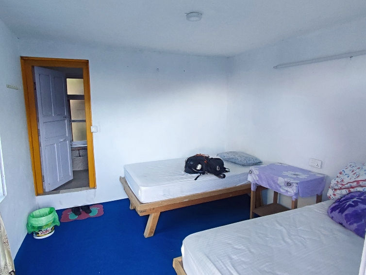 My Room at the Namaste Guest House in Sherpagaon which is on the Langtang trek