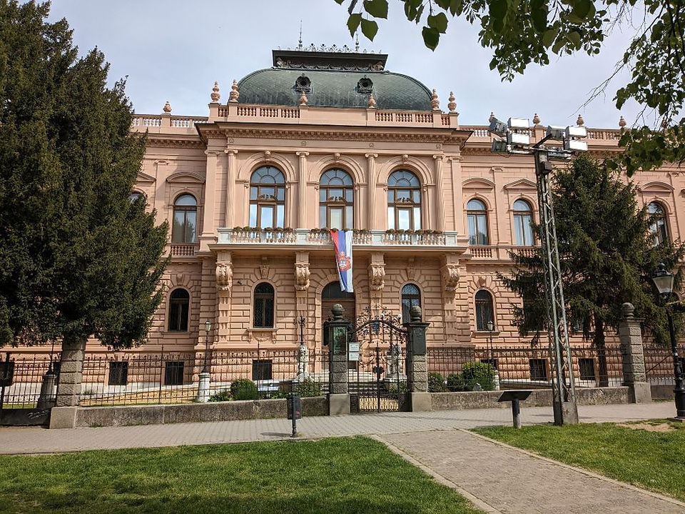 The Bishop's Palace at Sremski Karlovci, Serbia