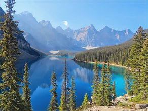Moraine Lake in Banff National Park, Canada