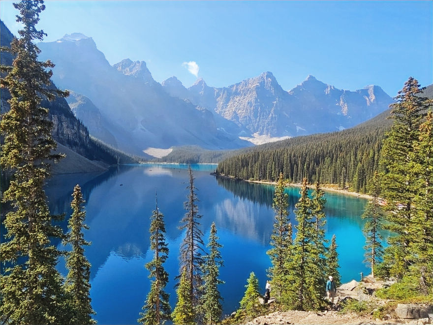 Moraine Lake in Banff National Park, Canada