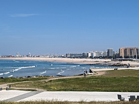 Praia de Matosinhos in Porto, Portugal