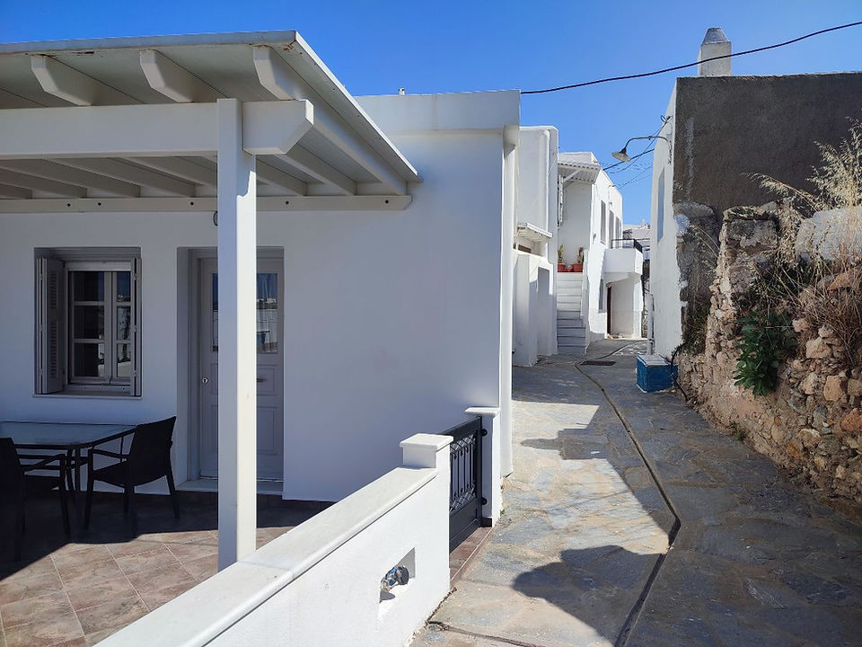 My Family Home at Glinado near Naxos, Greece.