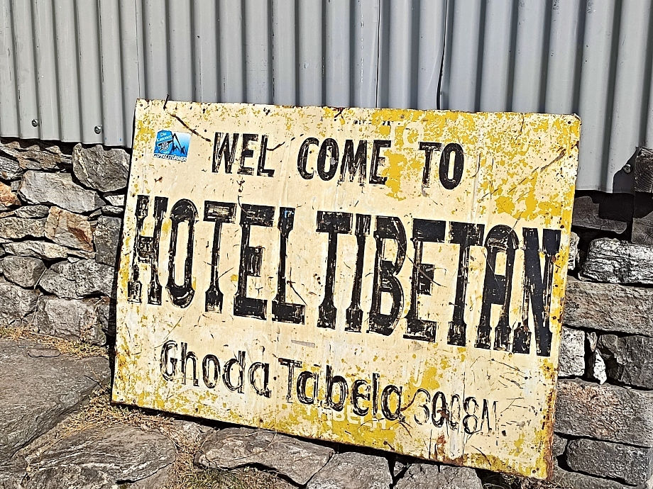 Hotel Tibetan is at Ghoratabela which is on the Langtang trek