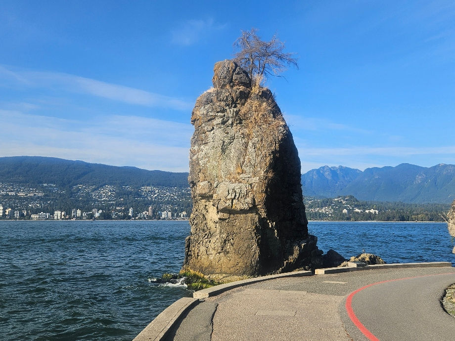 Siwash Rock at Stanley Park, Vancouver