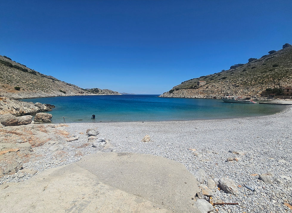 Marathounda Beach on Symi