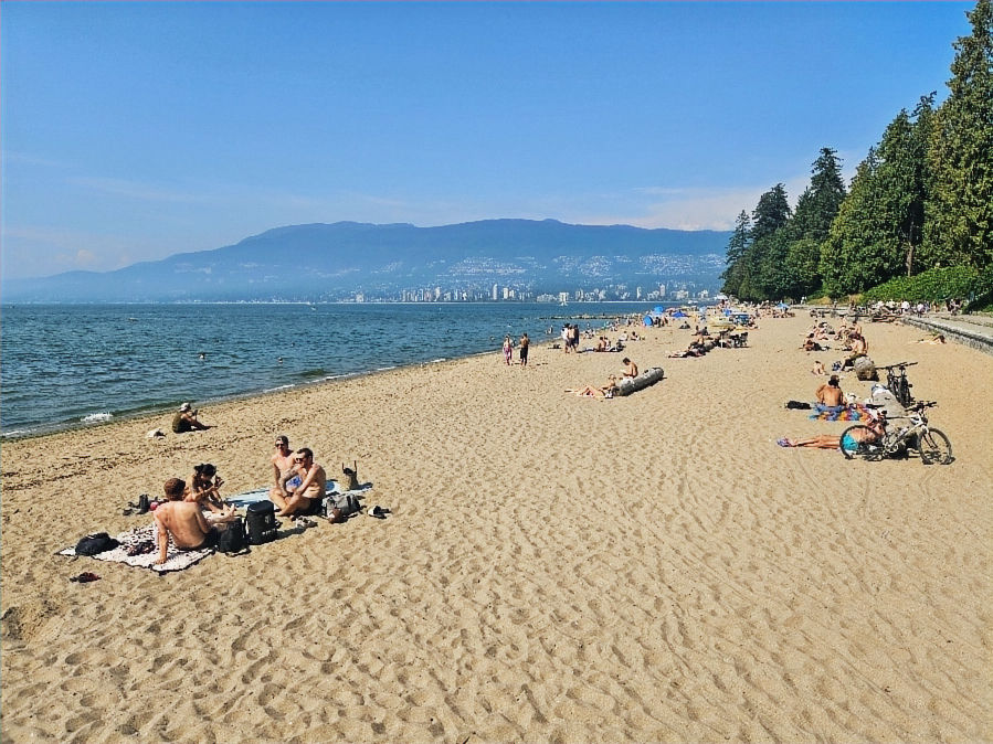Third Beach in Stanley Park, Vancouver