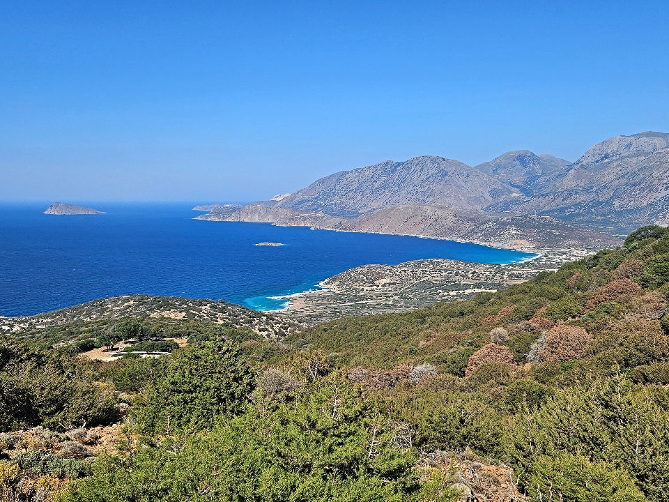 View from Moni Faneromeni, Crete.