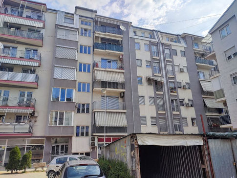The exterior of Tetovo Apartment in Tetovo, North Macedonia.