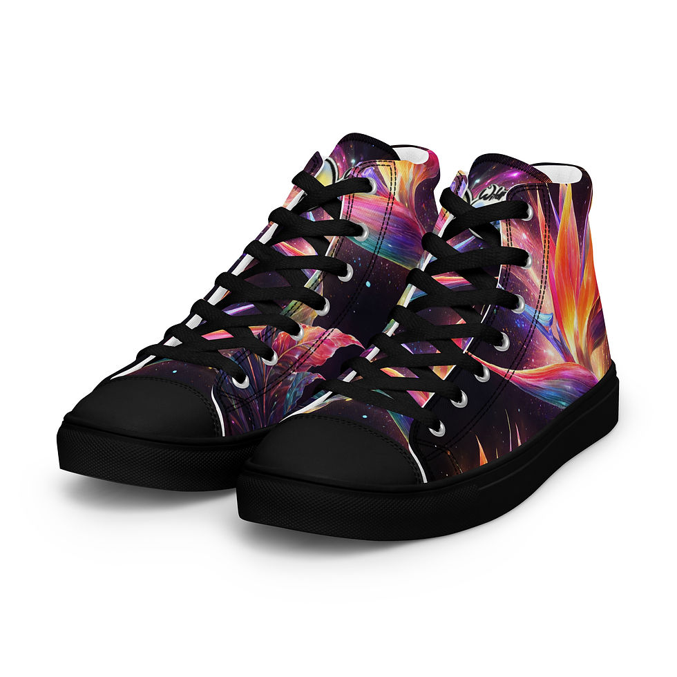 Thumbnail: Cosmic Paradise Women's high top