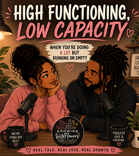 Episode cover for High Functioning, Low Capacity — Will and Neesh at their podcast microphones