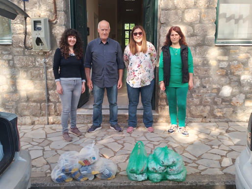 Τρόφιμα σε απόρους από το Δήμο Οιχαλίας