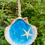 Thumbnail: Oceanlight Shell Ornament- gold rim