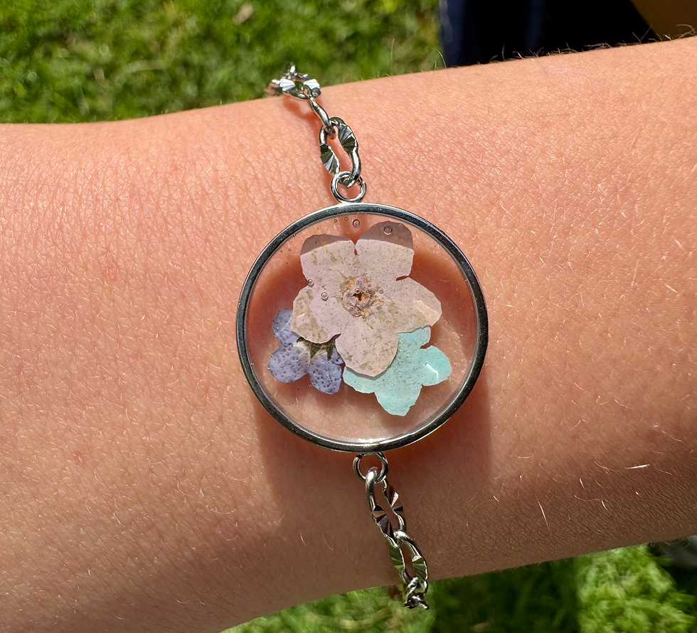 Thumbnail: Forget-Me-Not bracelet