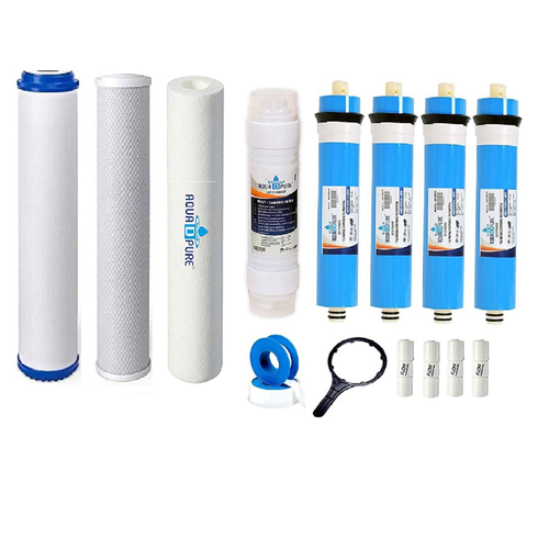AQUADPURE 50LPH RO Water Purifier Filter Replacement Service Kit with