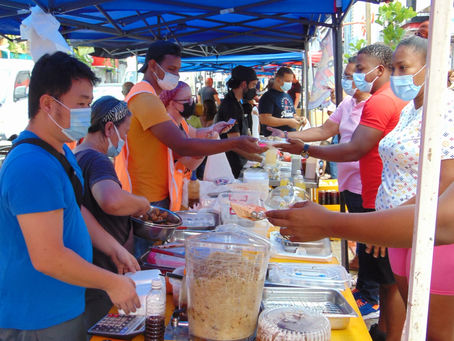 Mercadito dominical un atractivo del Barrio Chino para adquirir vegetales, pescados, frutas y otros