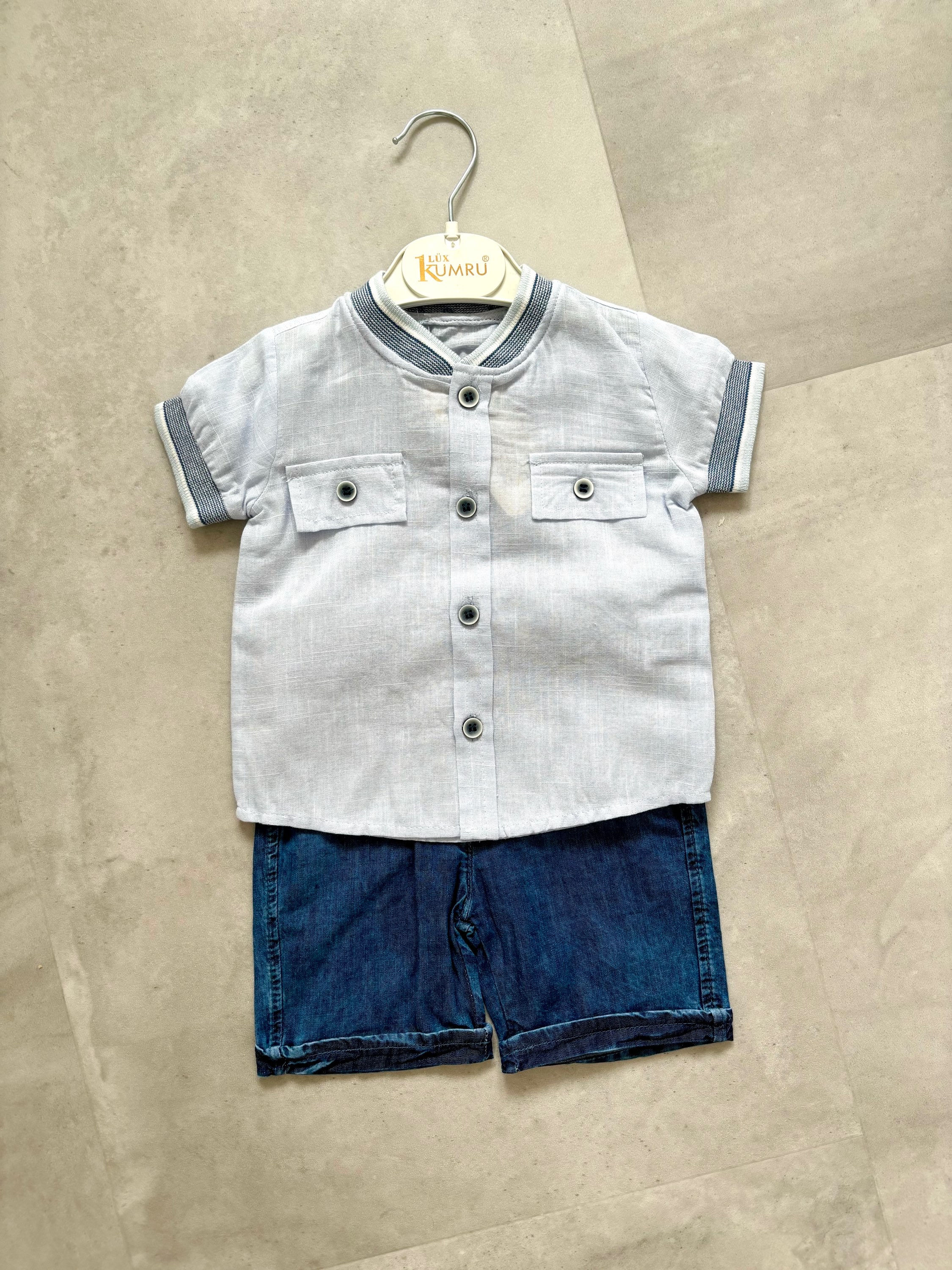 Boys shorts and shirt set 