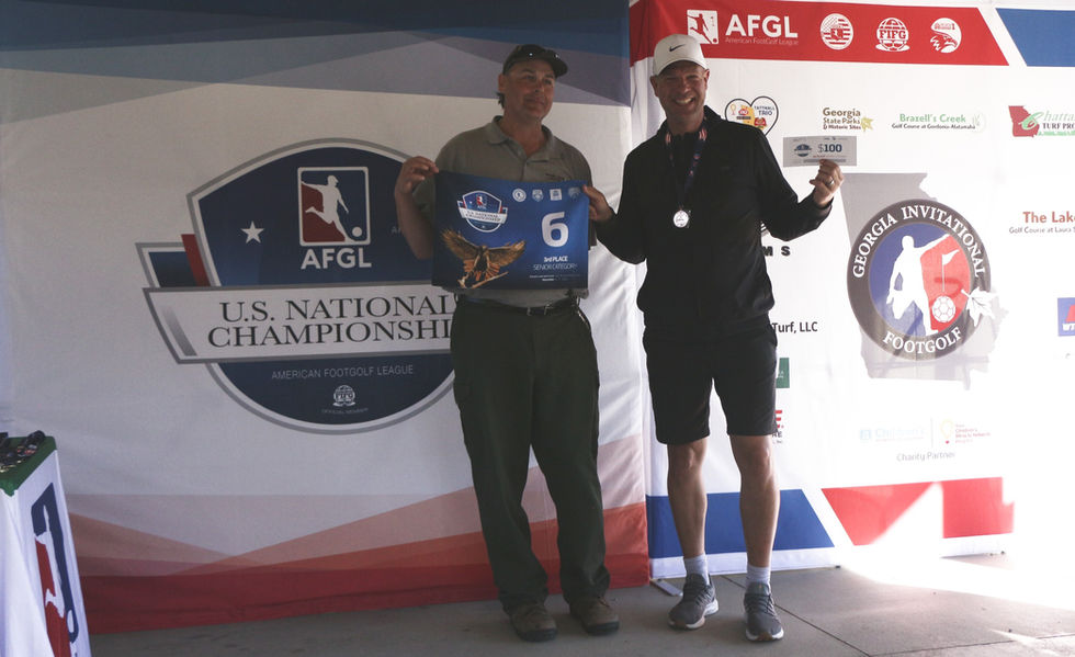 Geno Adair l U.S. National FootGolf Championship 2021 l 3rd Place Seniors Category