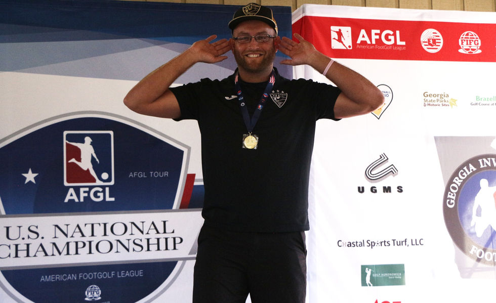 Jordan Godfrey l U.S. National FootGolf Champion 2021 l Men Category