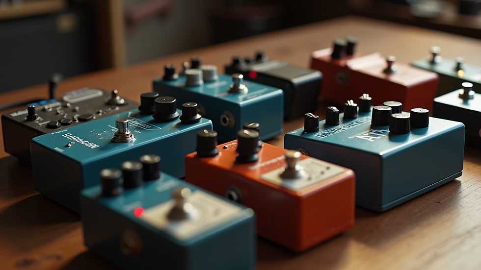 Os Melhores Pedais de Guitarra para Cada Estilo