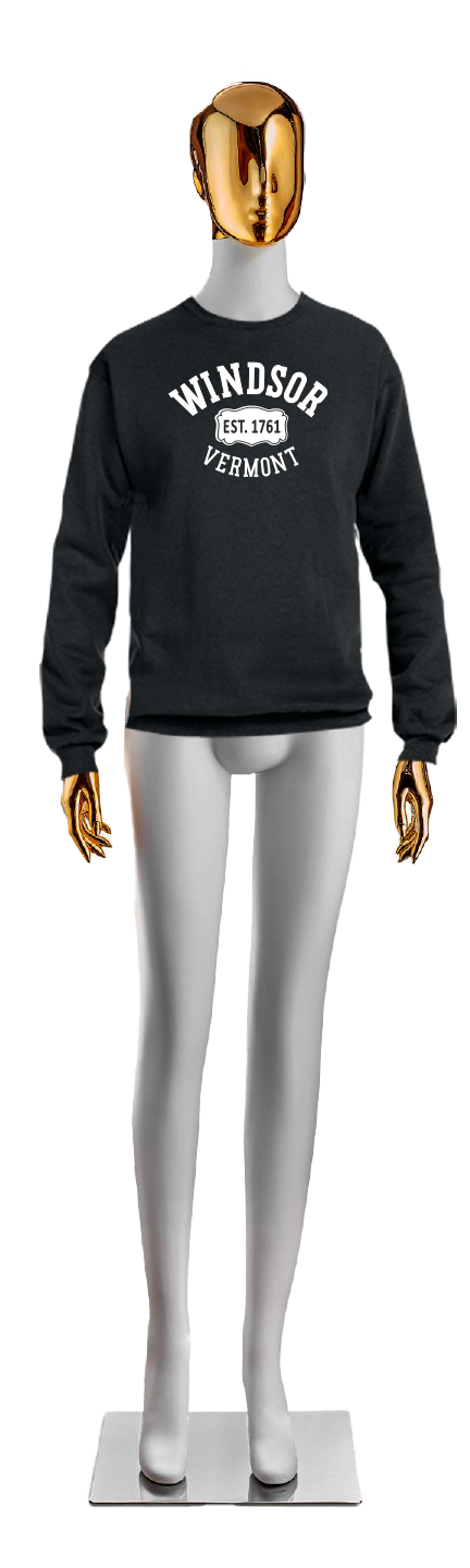 SWEATSHIRT WINDSOR VERMONT 1761