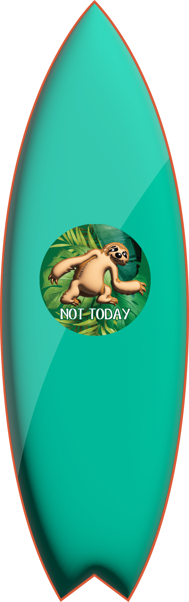 Thumbnail: STICKER SLOTH NOT TODAY
