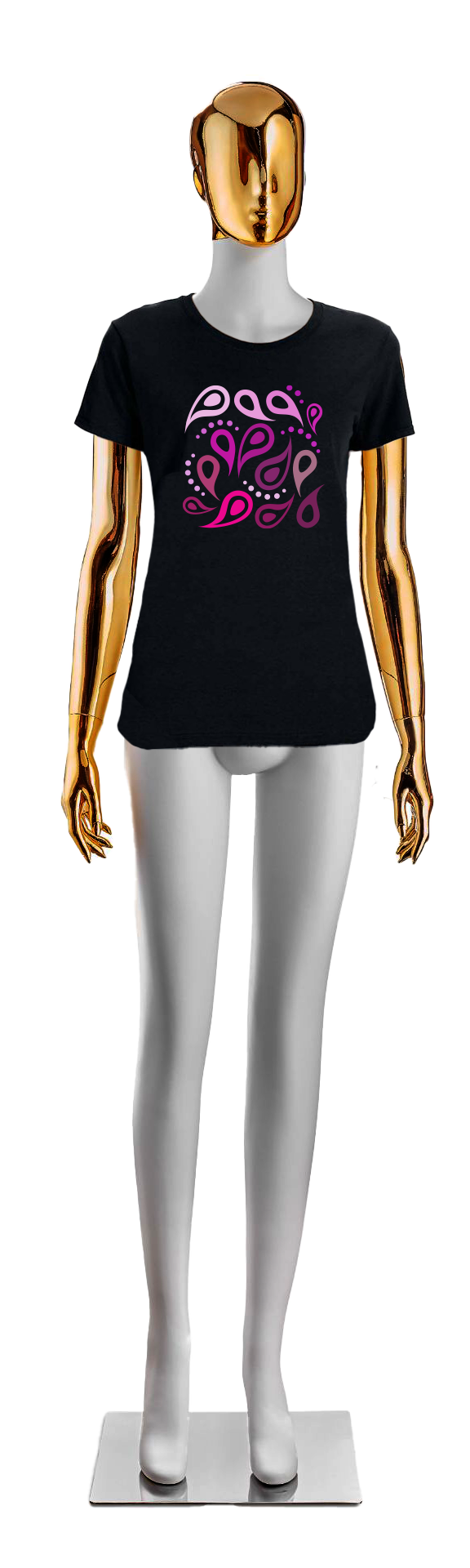 Thumbnail: TSHIRT PAISLEY PATTERN