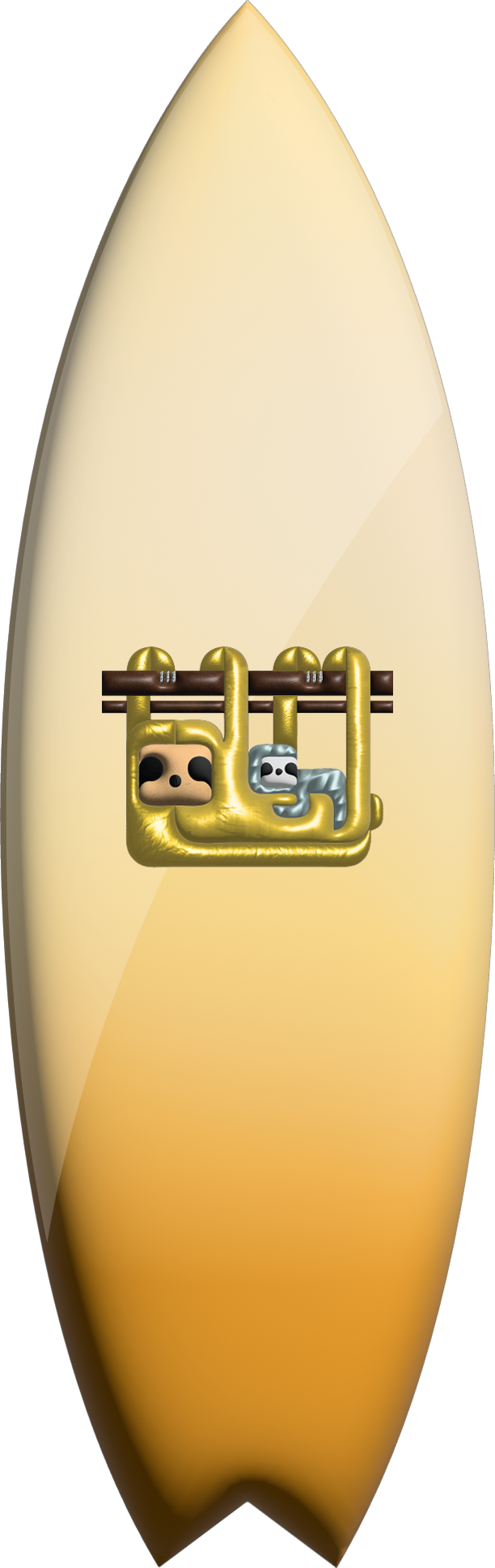 STICKER SLOTH AND BABY