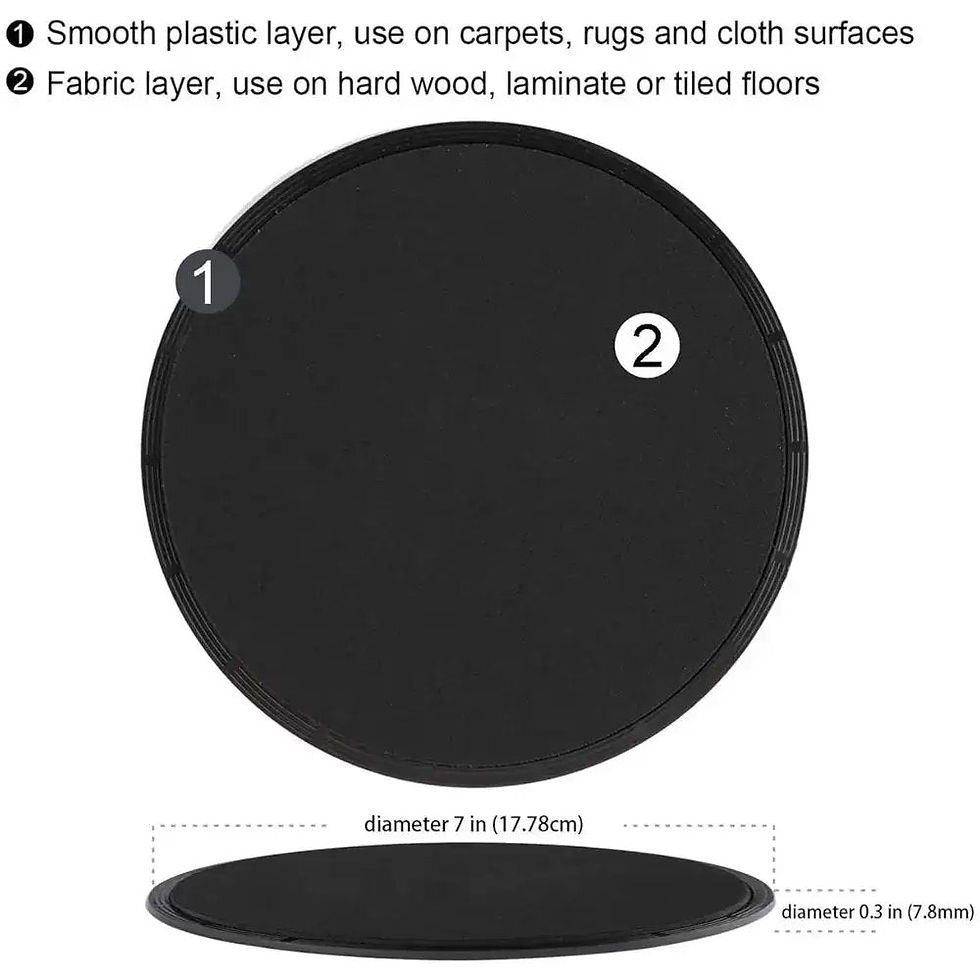 Thumbnail: Core Exercise Sliders Set of 2