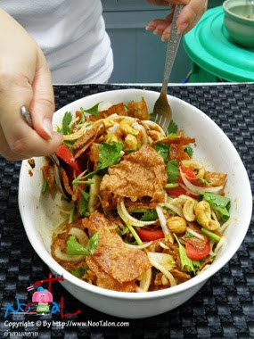 Mixed Thai Crispy Spicy Salad